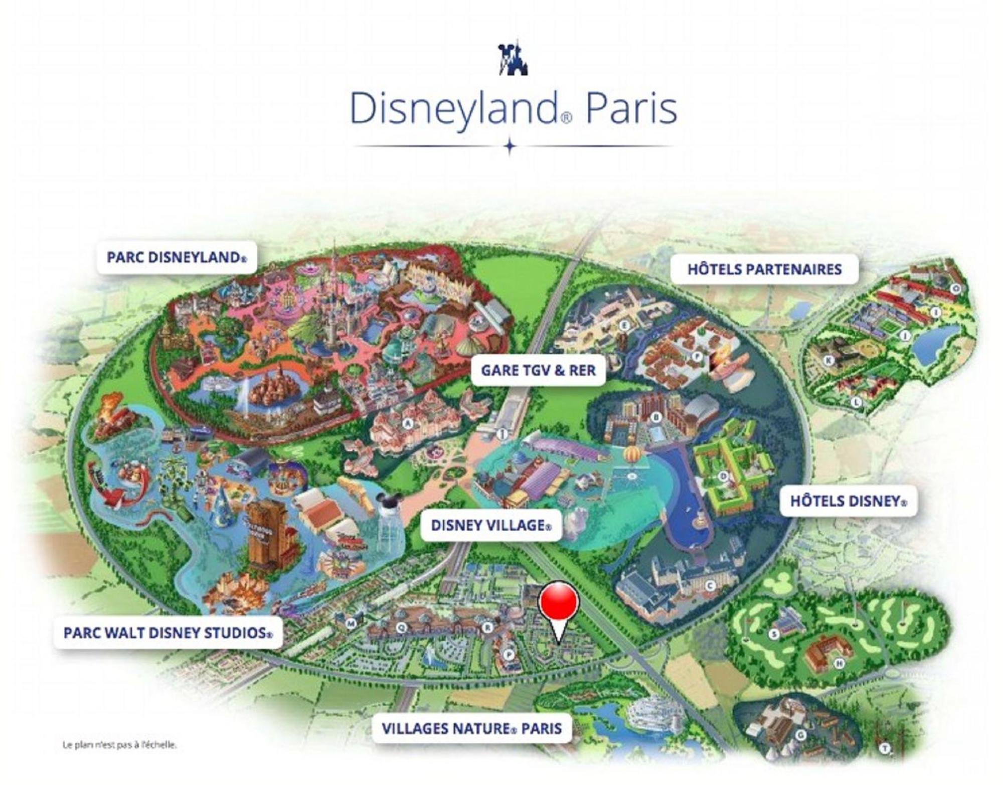 Le Cartier Appt F3, 7Mn Disneyland, Parking,Terrace Serris Exterior photo