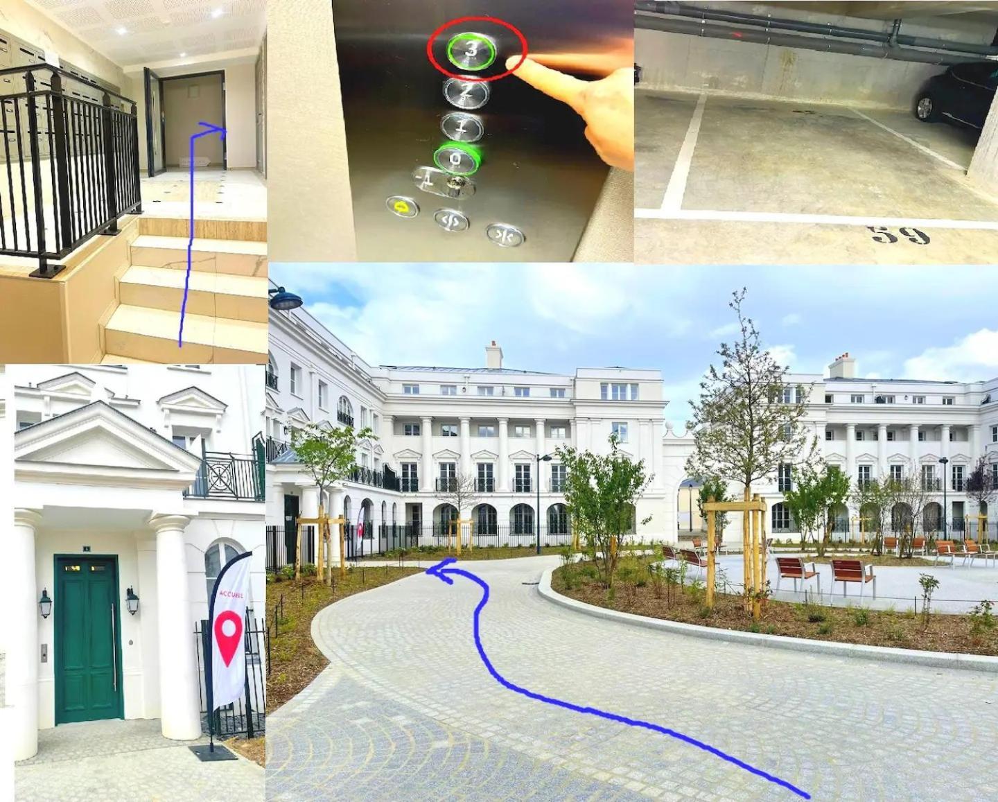 Le Cartier Appt F3, 7Mn Disneyland, Parking,Terrace Serris Exterior photo